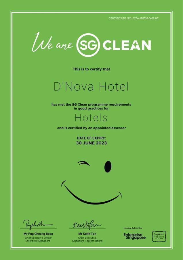 D'Nova Hotel Bugis Singapur Exterior foto